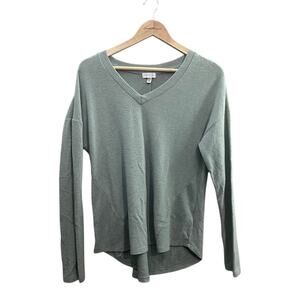Olivia Sky‎ V-Neck Sweater Teal Size Medium